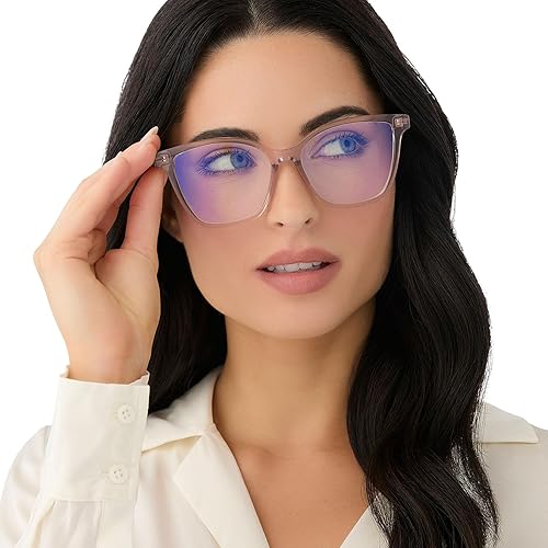 Miniatura 9 de DIFF Lentes de lectura con bloqueo de luz azul, ligeros y de gran tamaño, lentes Leah para mujer