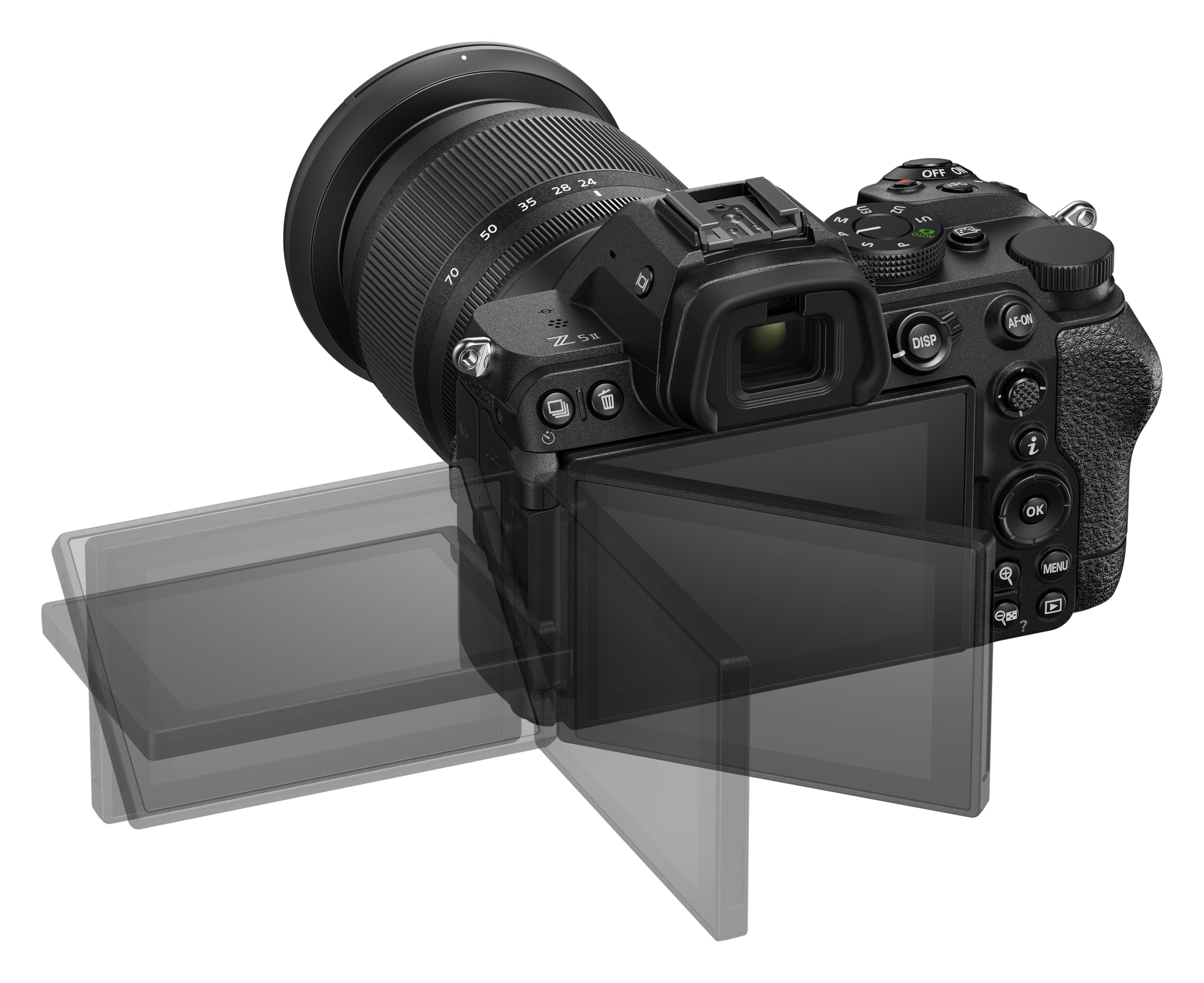 Nikon Z5II + Z 24-70 + Lexar SDXC 128GB, Fotocamera Mirrorless, CMOS FX da 24.5 MP, Pieno Formato, Mirino OLED Quad-VGA EVF, LCD 3.0" Touch, Wi-Fi, BT, Video 4K, Nero [Nital V.I.P.: 6 anni garanzia]