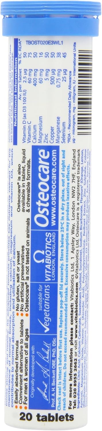 Amazon Com Vitabiotics Osteocare Fizz Effervescent Tablets Health Household Amazon Com Vitabiotics Osteocare Fizz Effervescent Tablets Health Household