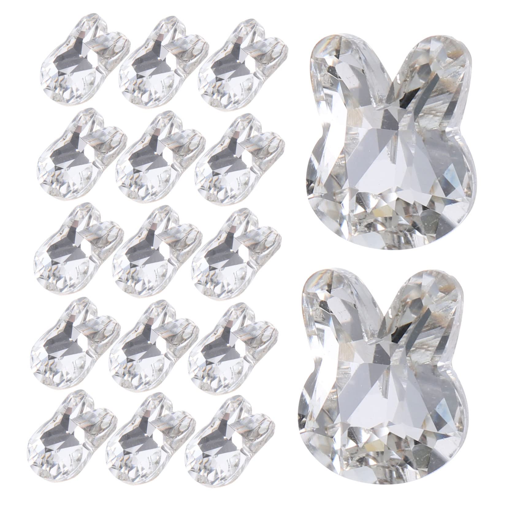 VALICLUD 3 Set Gioielli Con Diamanti Per Unghie Adulti Decorazioni Gioielli Per Unghie Per Nail Art Strass Per Unghie Arredamento Impostore Decorazione Cristallo 20 Pezzi*3