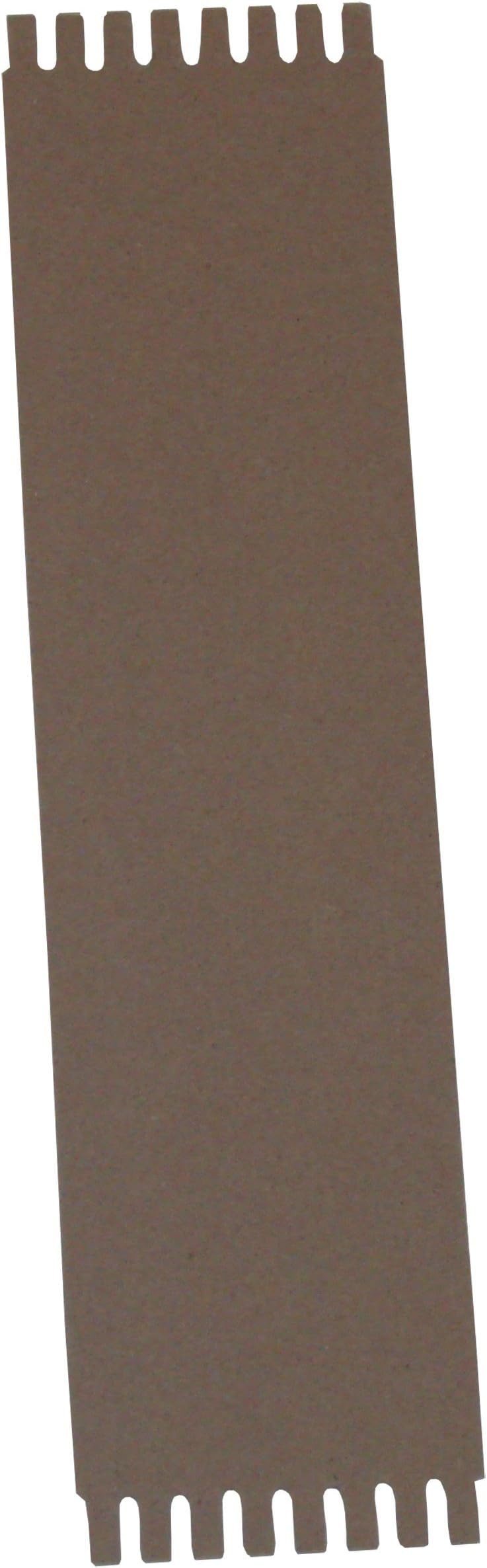 INOVART Wide Notch Cardboard Weaving Looms, 3-1/4" x 13"- 12 Per Pack