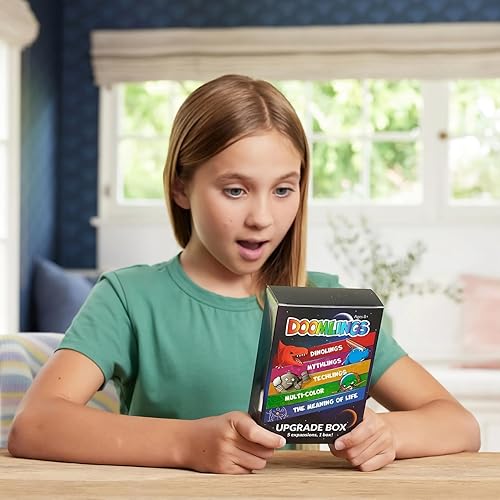 Miniatura 5 de Doomlings Paquete mejorado para juegos clásicos 5 juegos de expansión 81 cartas en total incluidas