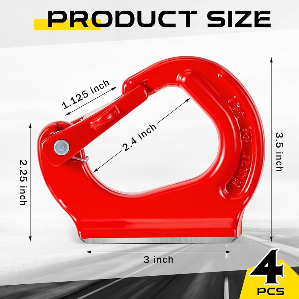 【dayellowhook】25kg×2 20kg×2 dayellowhook】25kg×2 20kg×2 ELITEWILL Forklift Lifting Hook