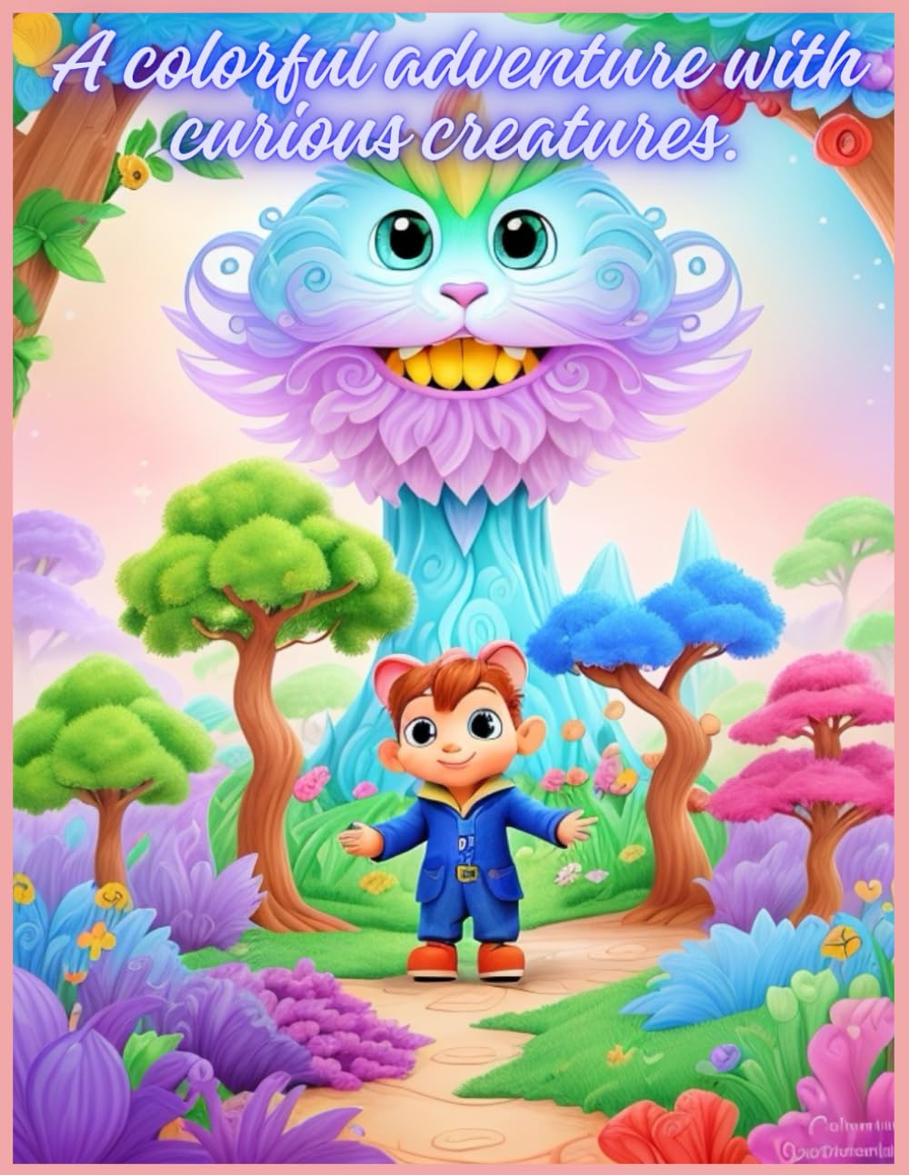 A Coloring Adventure with Curious Creatures