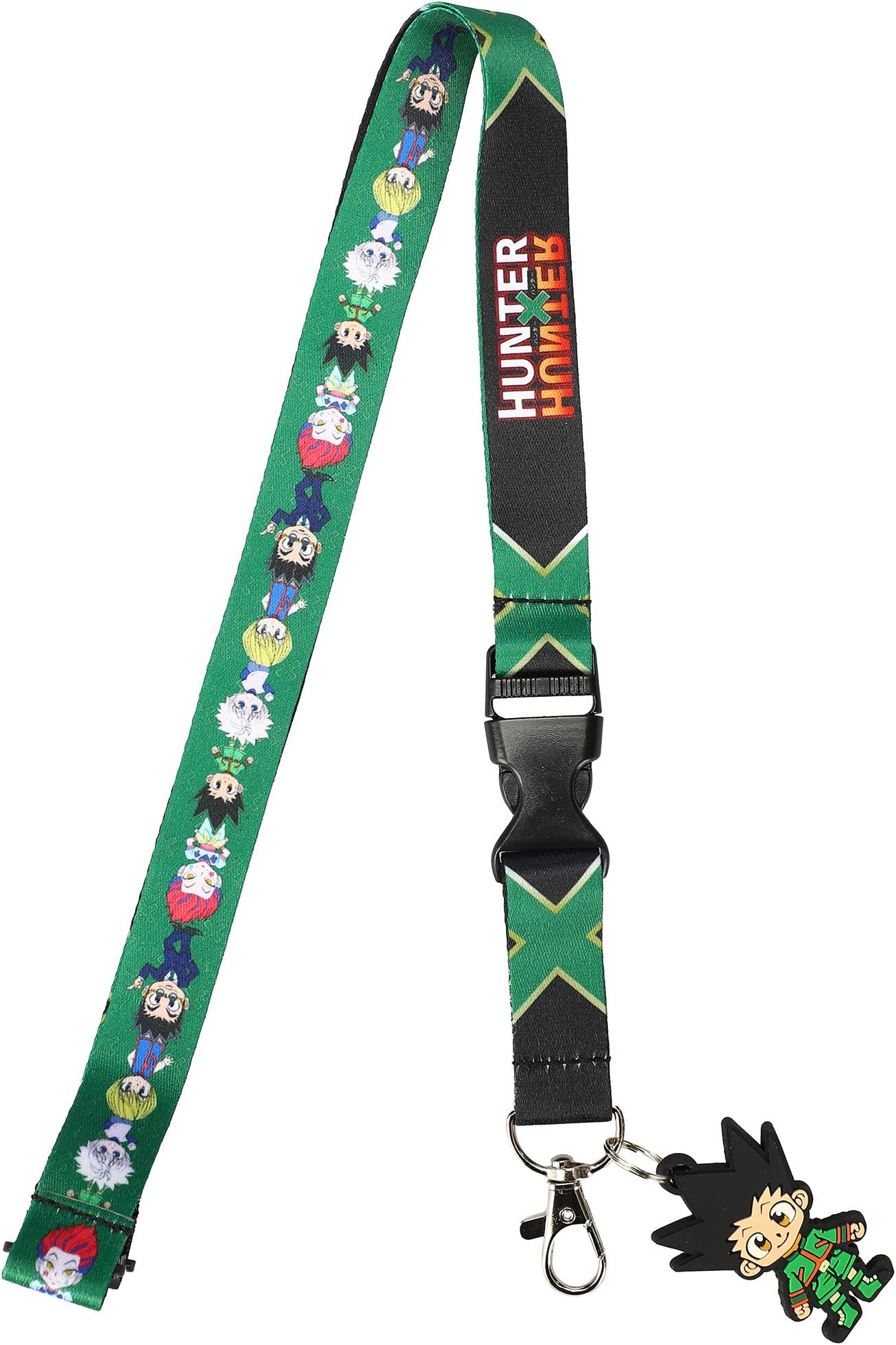 Bioworld Hunter X Hunter Chibi Anime Cartoon Character Lanyard