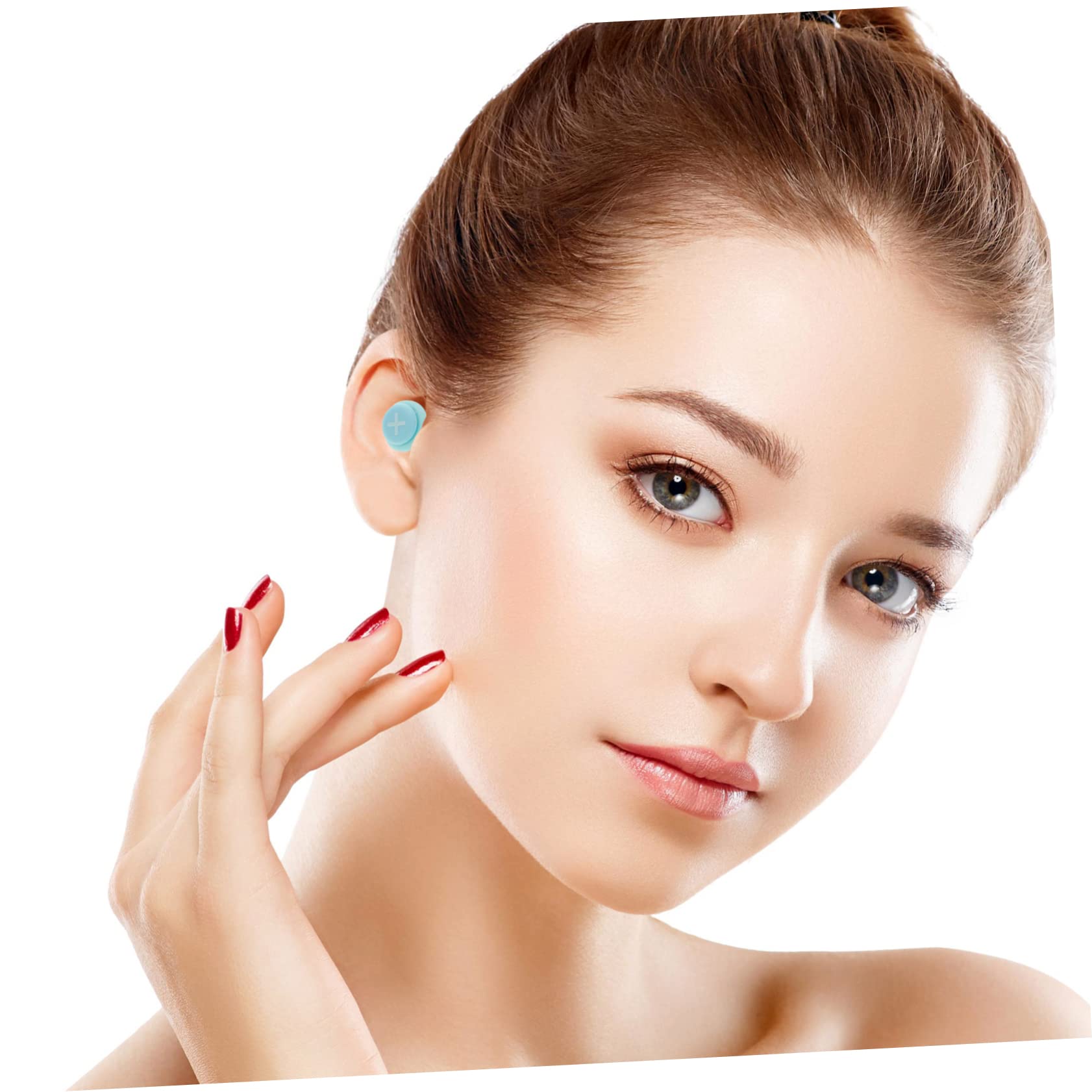 LALAFINA 6ensembles Bouchons Oreilles Silicone Invisibles Pour Sommeil Et De Bruit Réutilisables Et Auditive Pour Et Ronflements Boîte De Rangement