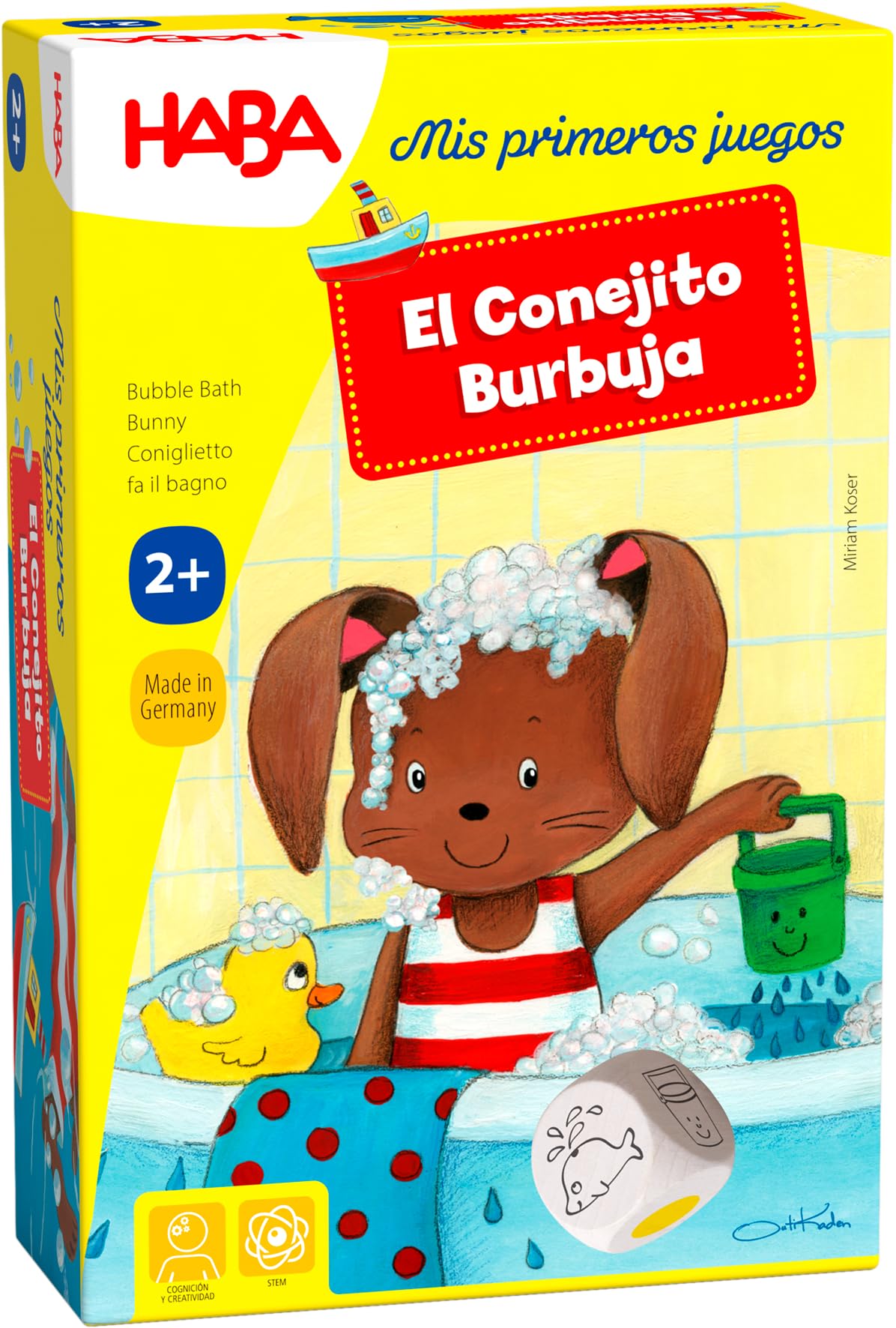 La Abeja Adela HABA Mis Primeros Juegos, Para 1-4 Jugadores, A