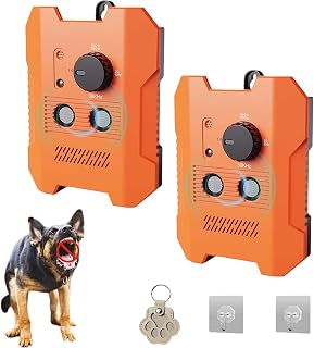 Bark Guard Pro 2026, Bark Guard for Dogs, Anti Barking Deterrent Devices for Dog, 3 Modes, 200 Foot Range Covers, Bad Behavior Without Yelling Or Swatting Suitable for All Dogs (2PCS)