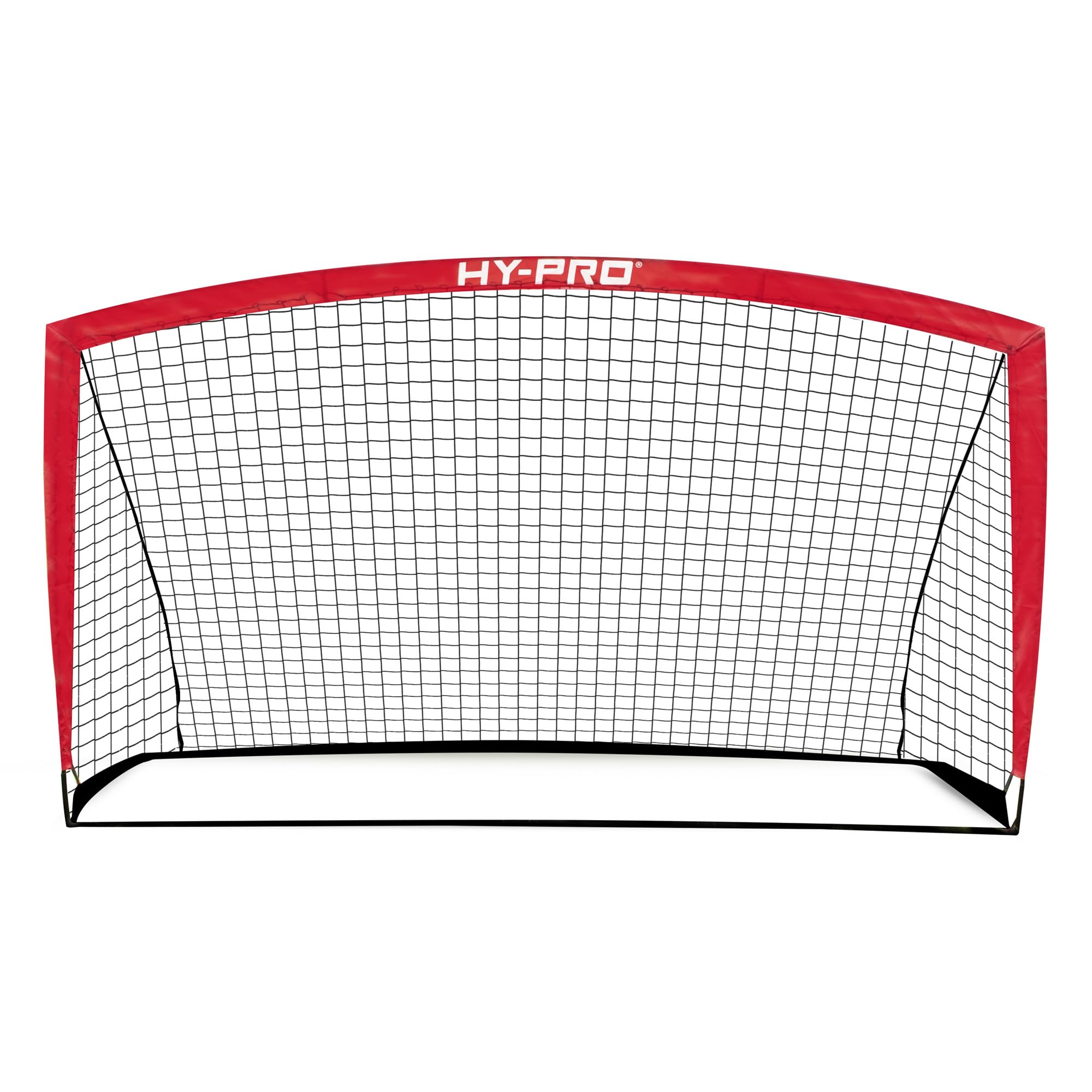 Hy-Pro 9ft x 5ft Flexi Football Goal, Portable Football Goal with Carry Bag for Indoor Outdoor Kids Adults