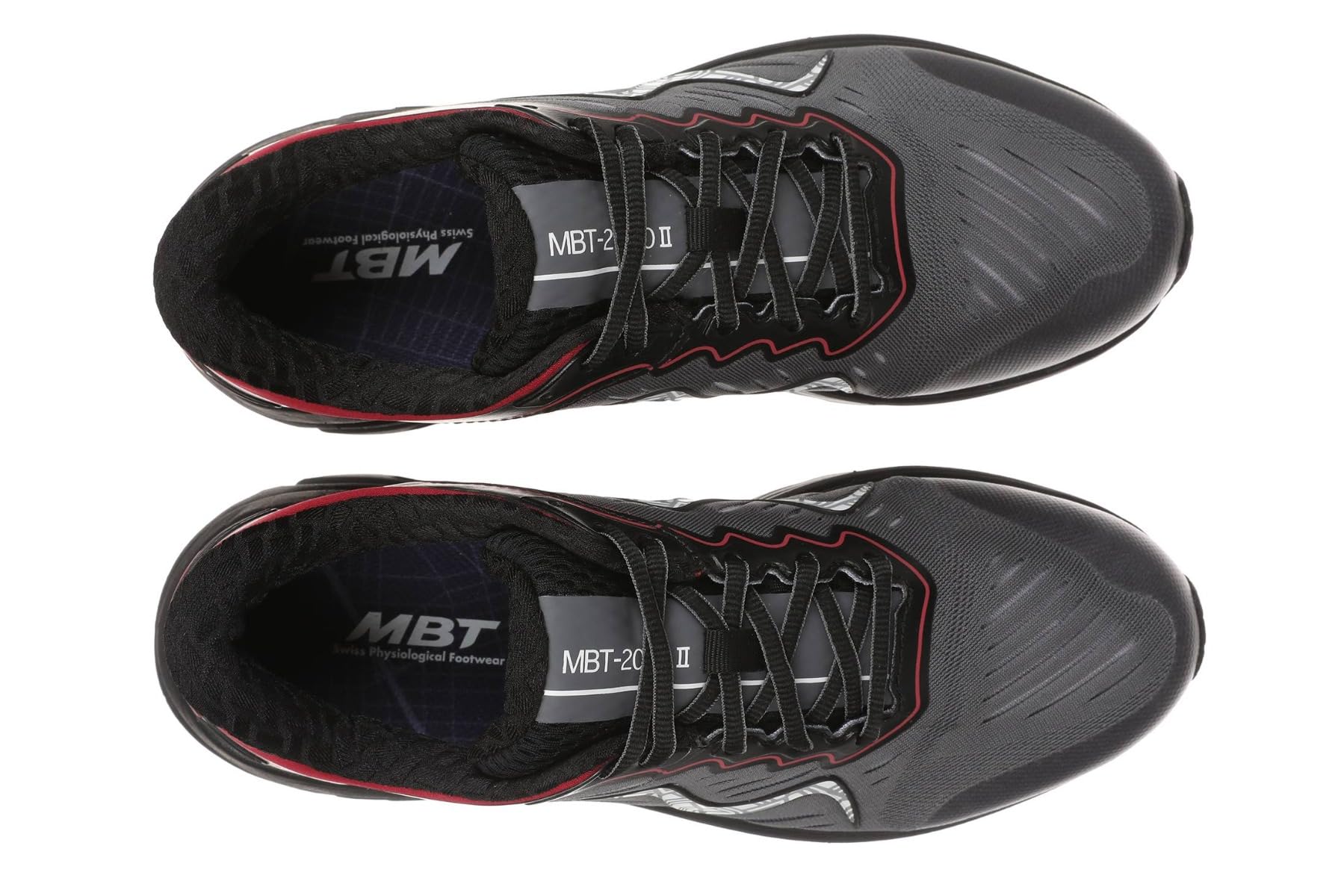 MBT MBT-2000 II LACE UP Sportschuhe für Damen. Anatomische und Bequeme Laufschuhe. Physiologisches Schuhwerk für Komfort und Stabilität mit gebogener Sohle. Sneakers zum Laufen