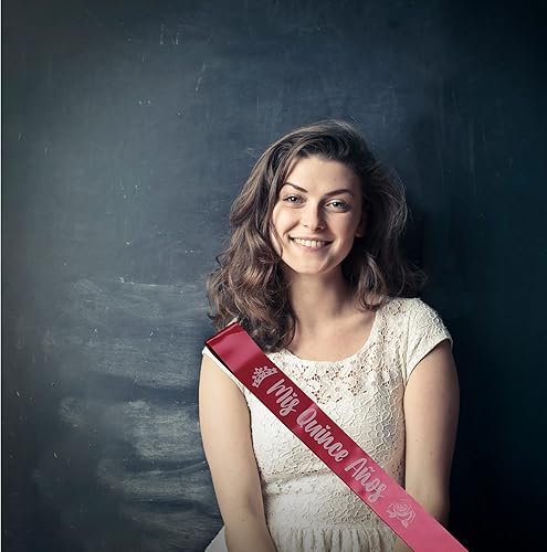 Miniatura 5 de Regalos de 15 cumpleaños para niñas, Mis Quince Anos, banda de fiesta de quinceañera, banda rosa con diamantes de imitación ajustables, suministros