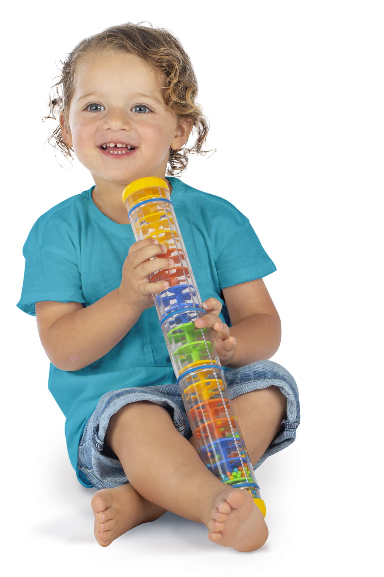Buy Rainmaker 16 Inch Rain Stick Musical Instrument For Babies, Toddlers And Kids Turn Over