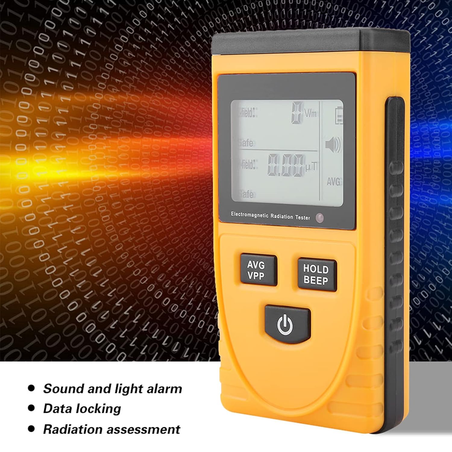 EMF Meters Digital LCD EMF Meter, GM3120 Digital Electromagnetic Radiation Detector EMF Tester for Home EMF Inspections
