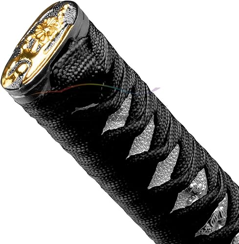 Miniatura 10 de Espada Samurai 5.9pulgadas., 15cm, Rojo blanco