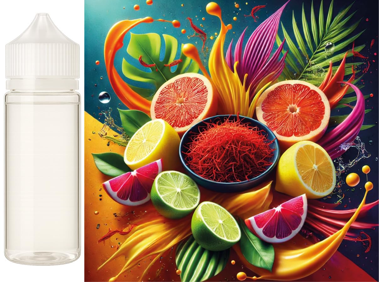 Sunshine Gold – szafran, cytryna, grejpfrut i limetka aromat koncentrat – Wegański – Sasami – 100ml