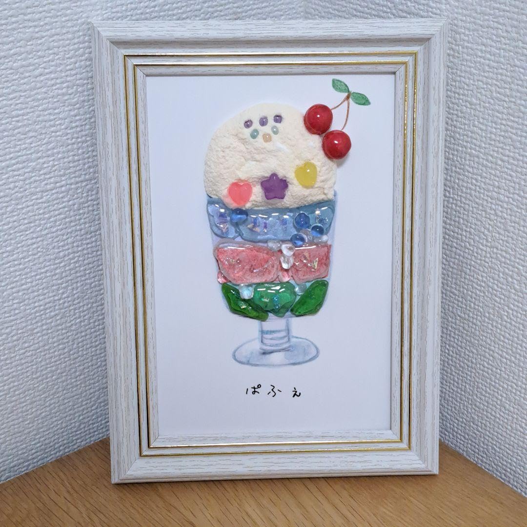 【ルカフィ】 オーダー2点 シーグラスアート 海さんぽ/犬好きが作る🐶うちの子シーグラスアート/シュナウザー