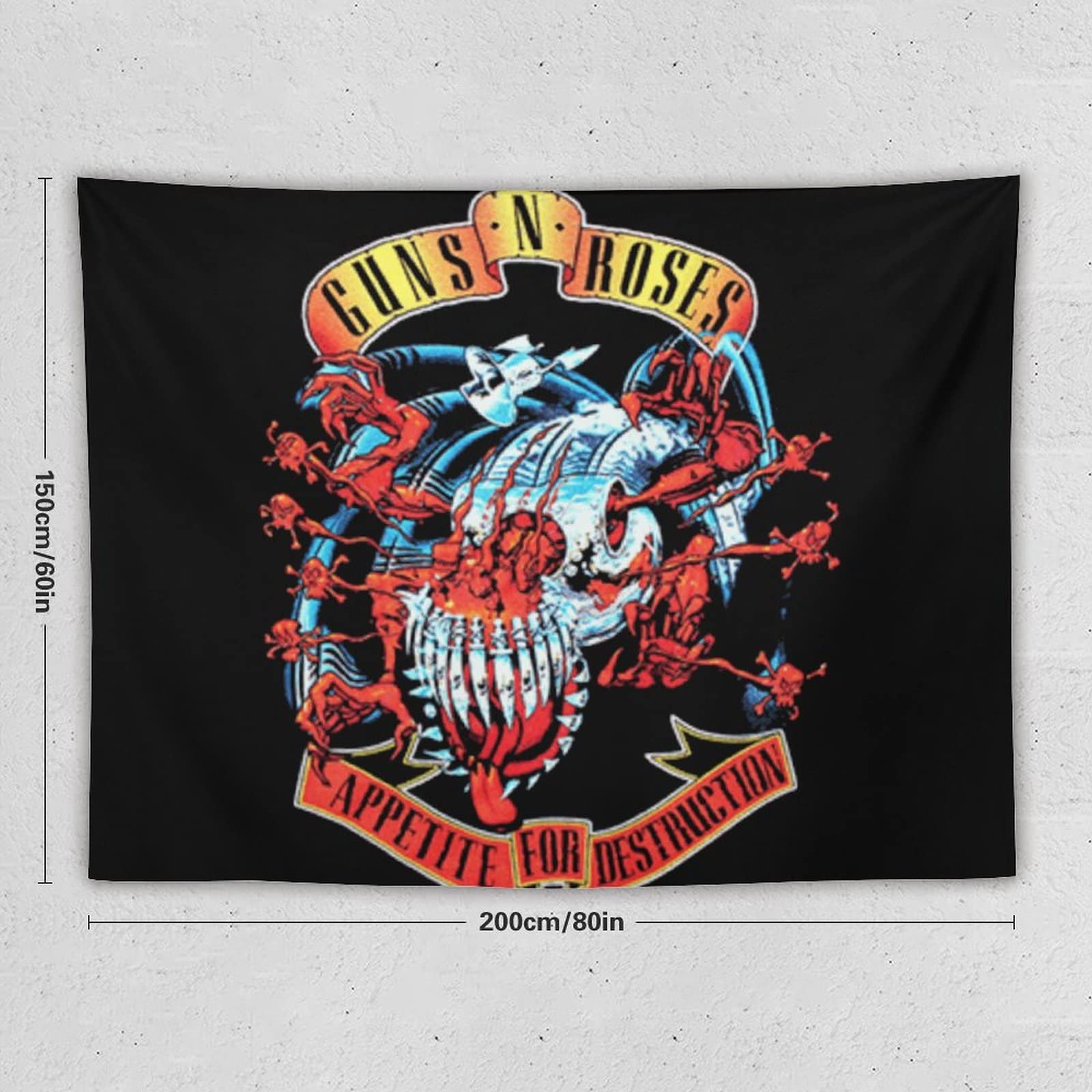 Amazon.co.jp: Guns N' Roses ガンズ アンド ローゼズ タペストリー