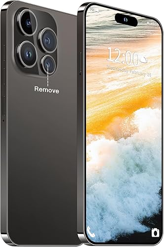 MMY 14PROMA X Teléfono Celular Desbloqueado, Batería de Larga Duración Pantalla HD de 6.82" Teléfonos Desbloqueados, Smartphone Android 14 de