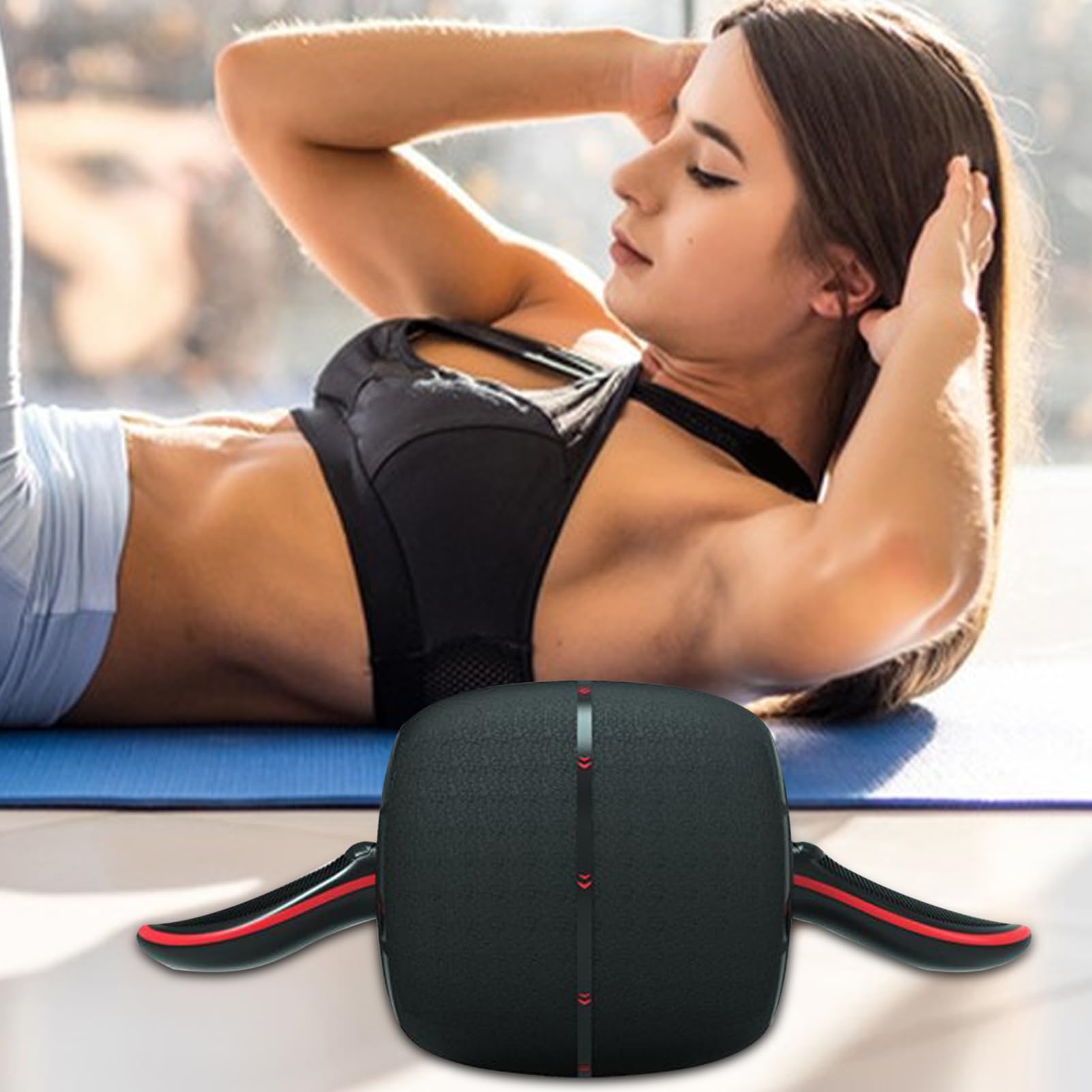 Koło rolkowe ABS, wałek ABS do treningu rdzeniowego, automatyczny sprzęt do trenowania odbicia, do domu, siłowni, treningu fitness, dla mężczyzn i kobiet, wzmocnienie klatki piersiowej i budowanie