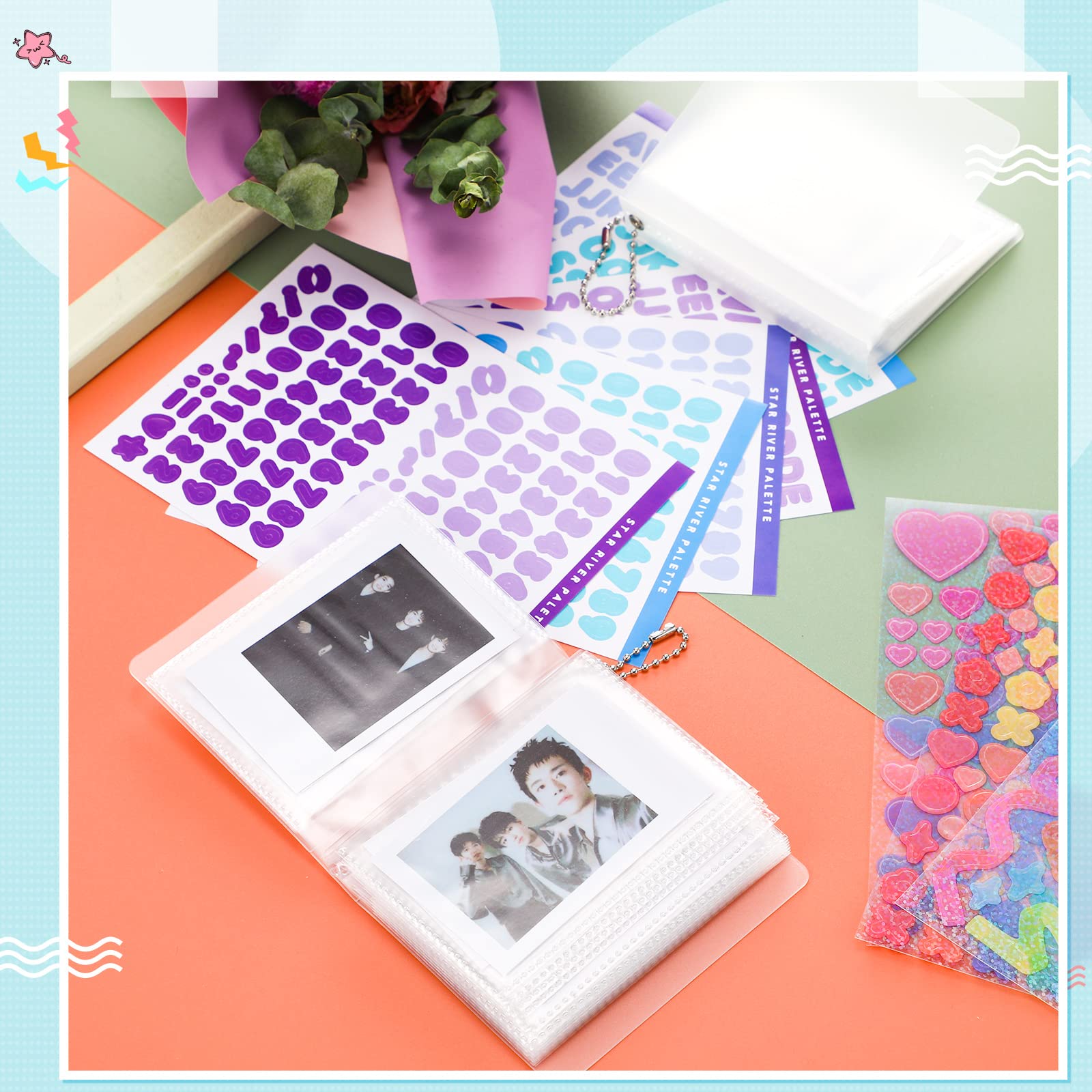 Buy 2 Piece Kpop Photocard Holder Book Kpop Album Card Binder Photocard