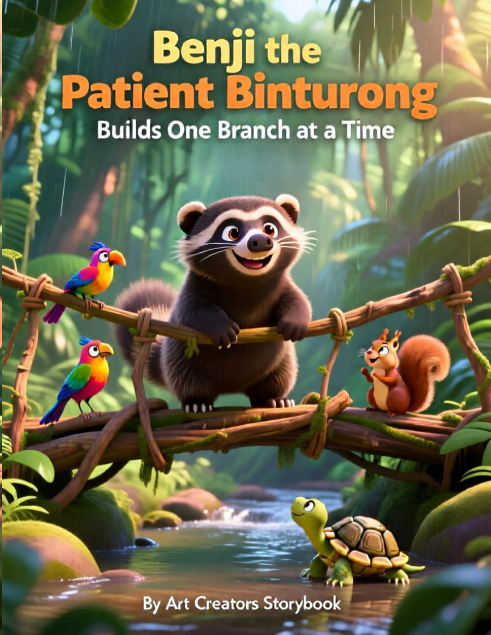 Benji the Patient Binturong Builds One Branch at a Time: A Gentle Children’s Story About Patience, Perseverance, and Step-by-Step Progress (Social ... A Social-Emotional Learning Series)