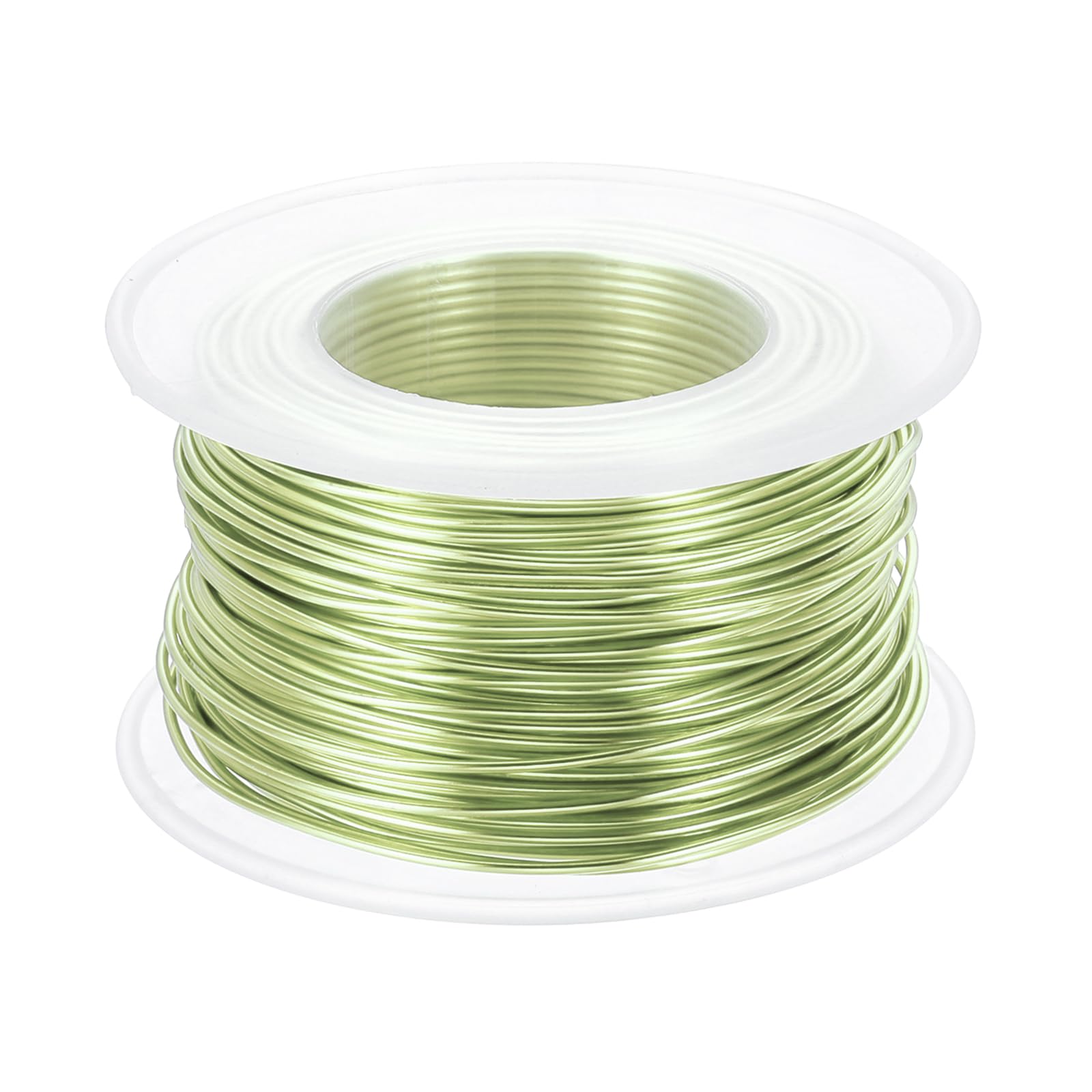 PATIKIL 18 Gauge 1mm Aluminum Craft Wire, 98.4 Ft Metal Wire Armature Bendable Wire for Jewelry Making Metal Wrap DIY Apple Green