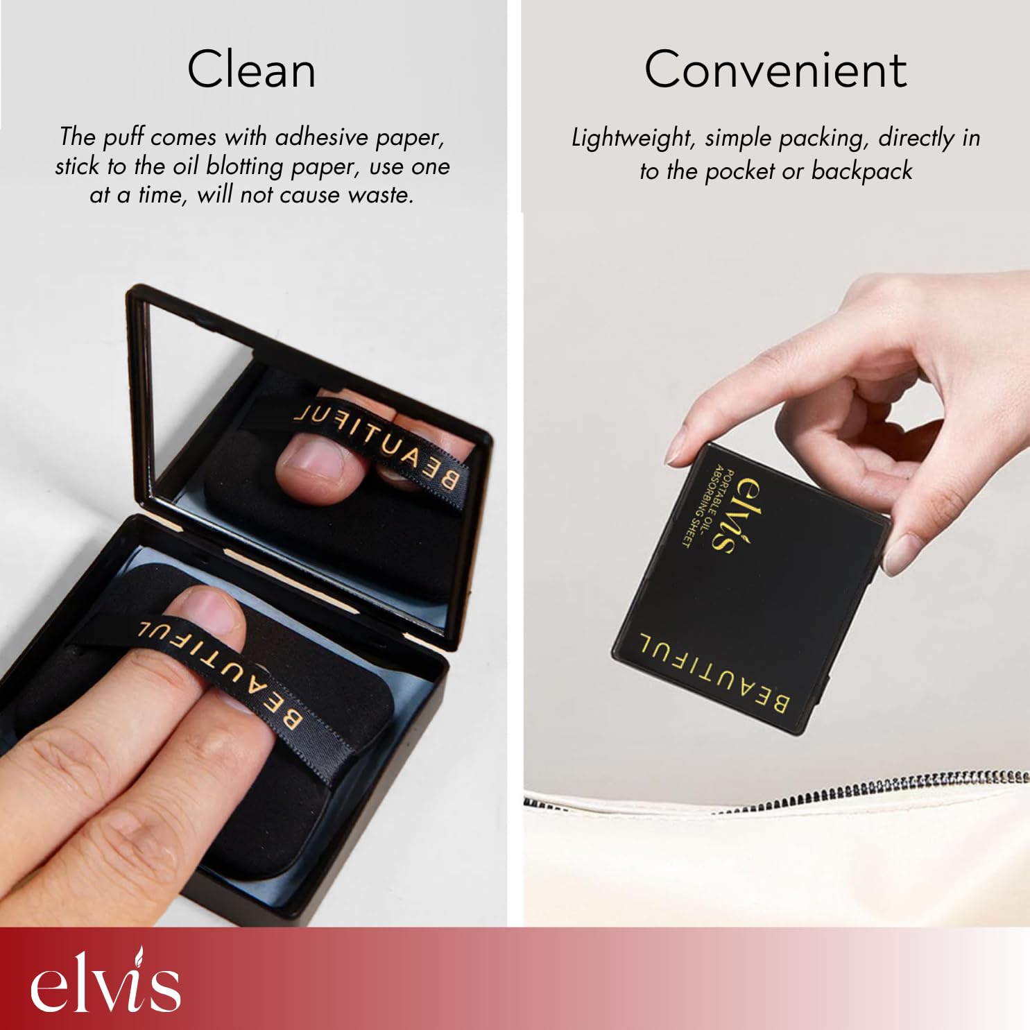 Elvis Face Blotting Papers | 100 Sheets | Pocket Oil Control for Makeup Lovers & Oily Skin - Image 5 thumbnail