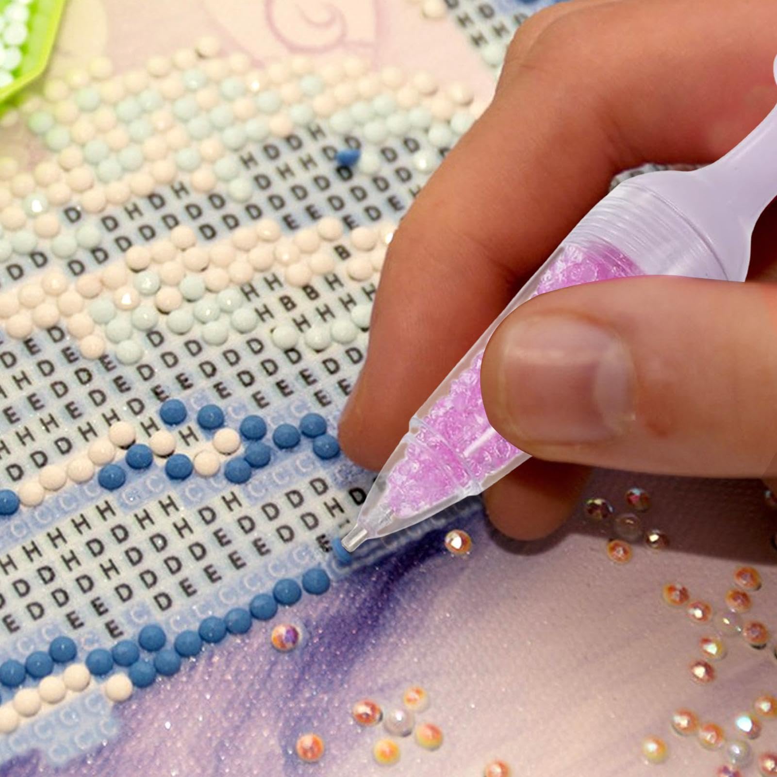 Agogue 3er-Set Diamond Painting Stifte - Ergonomische DIY Diamant Malerei Werkzeuge