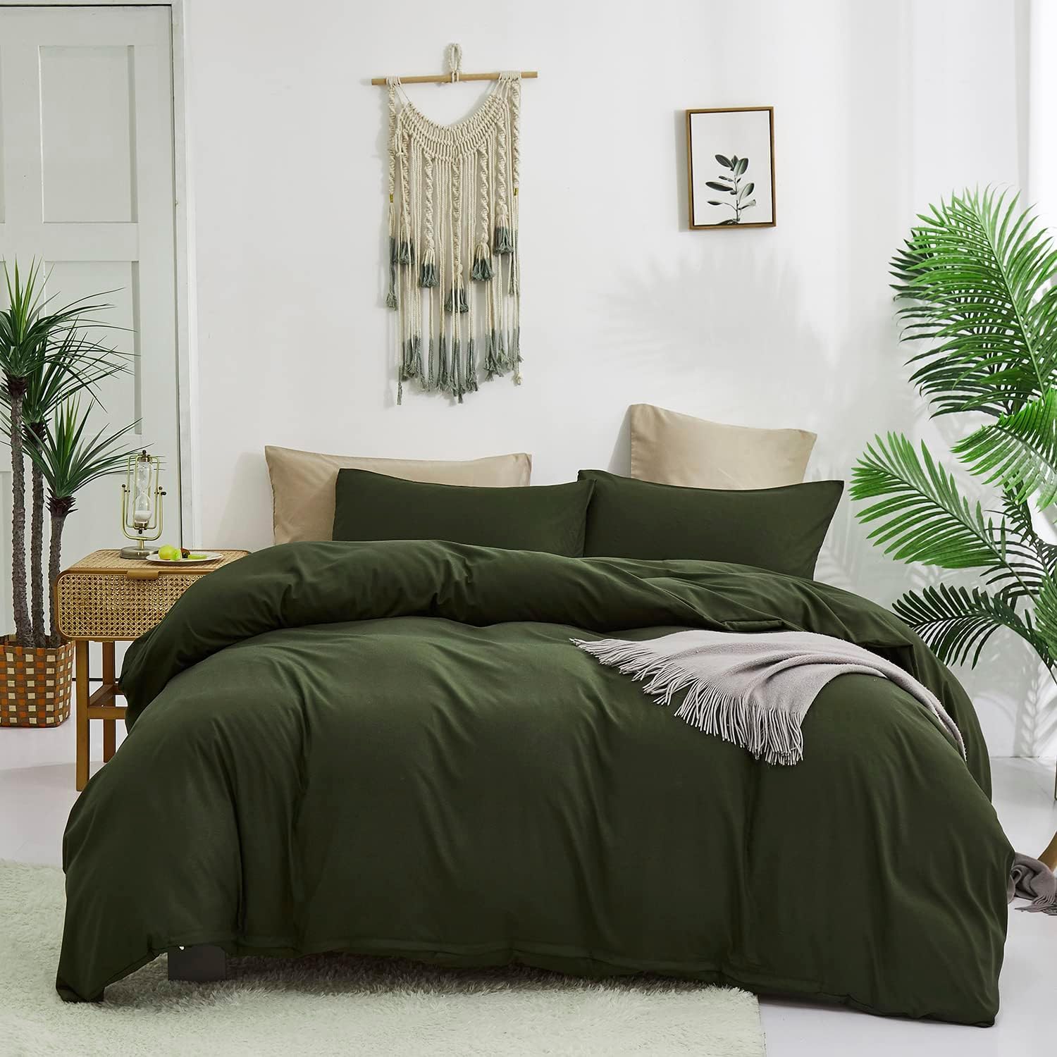 Blue White Ombre Twin Comforter Set - Modern Bedding -17