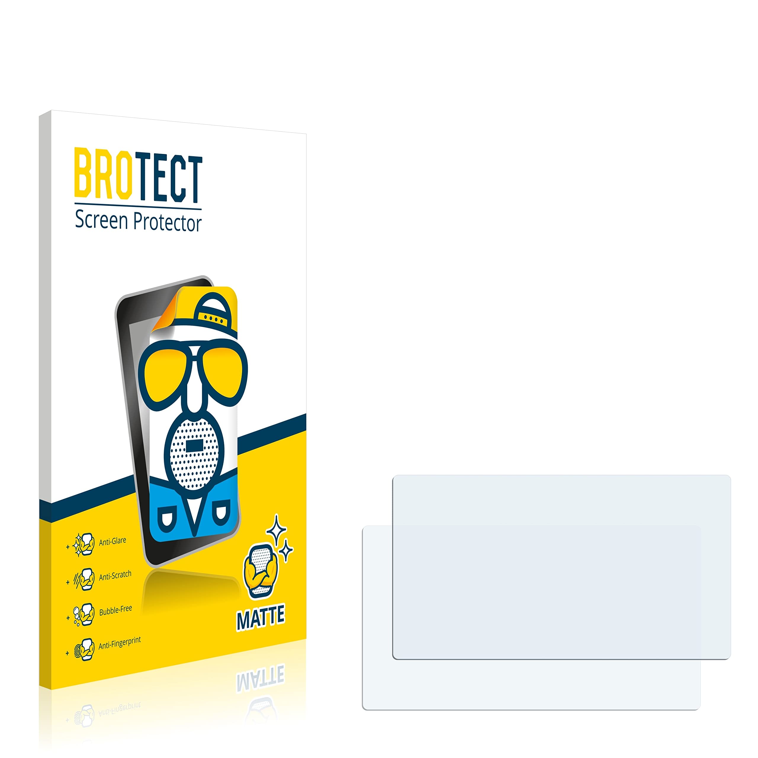 BROTECT AirGlass Matte Pellicola in vetro opaca per Yaesu FT-710