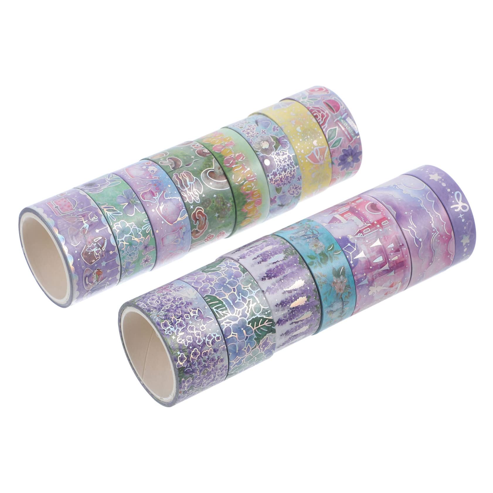 Lurrose 45 Tasca Nastro Washi Nastro Kawaii Decor Magnetico Avvolto Scrapbook Nastri Adesivi Washi Nastri Adesivi Carino Scrapbook Tasca Libro Bambino