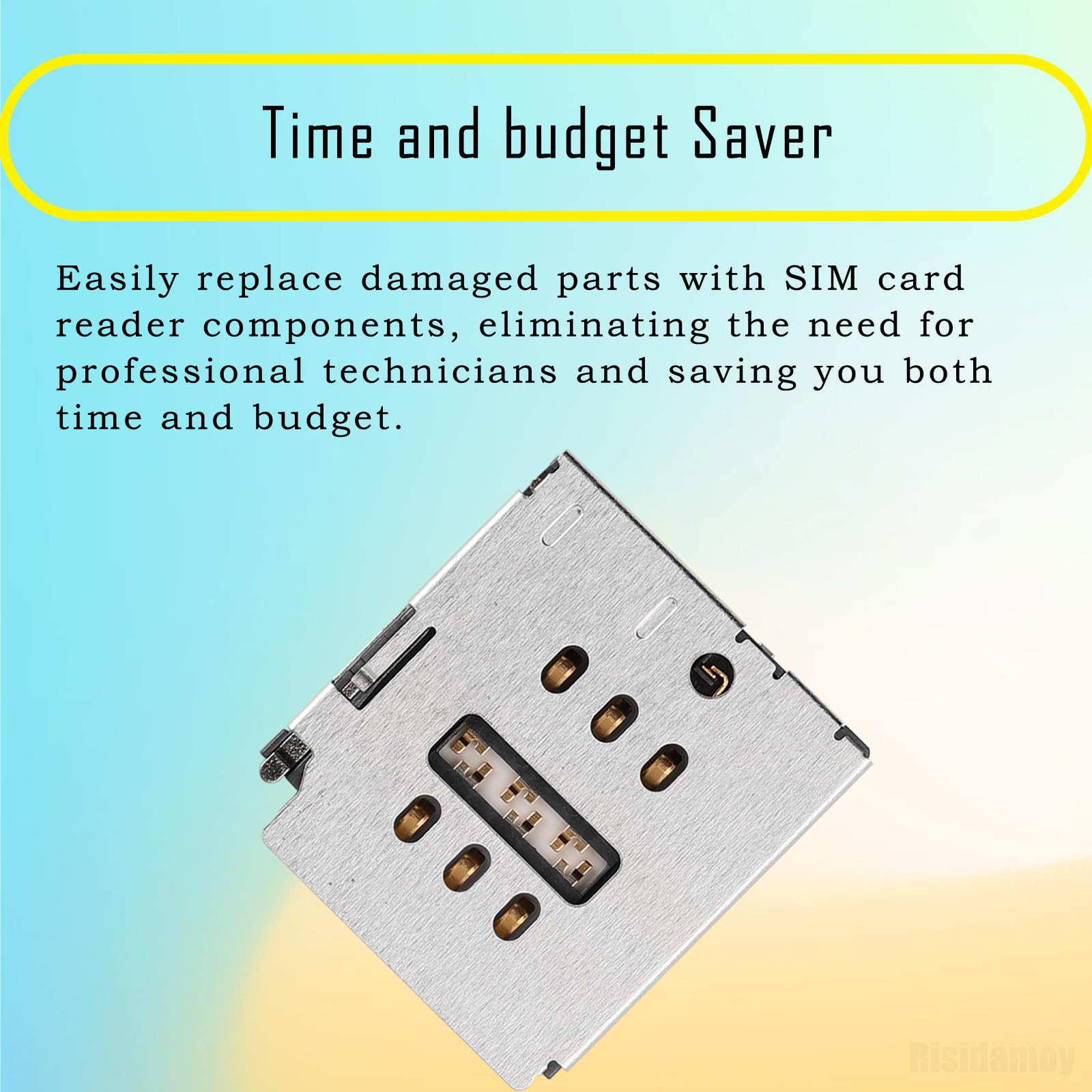 Amazon.com: Risidamoy Single SIM Card Reader Replacement for