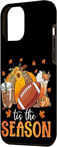 Miniatura 2 de Funda para iPhone 12 Pro Max Tis the Season Football and Pumpkin Season Fall Vibes