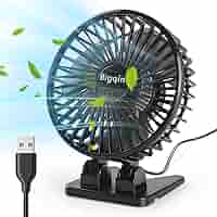 Amazon | Bigqin 卓上扇風機 静音 ミニ扇風機 折り畳み式 小さく