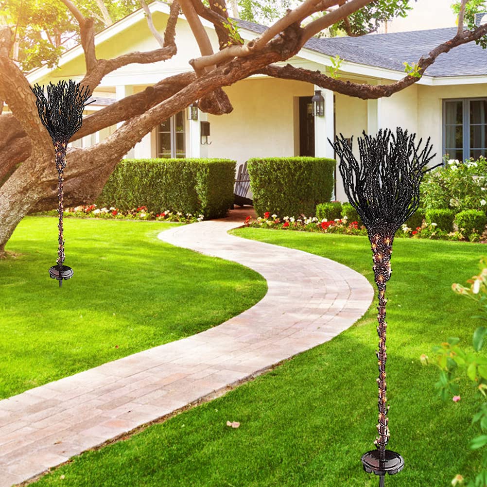 Sorcière Volante Réaliste De 1,8 M - Balai De Sorcière Animé Effrayant - Décorations D'Halloween Pour Maison Hantée, Jardin, Cour, Pelouse - Intérieur Et Extérieur