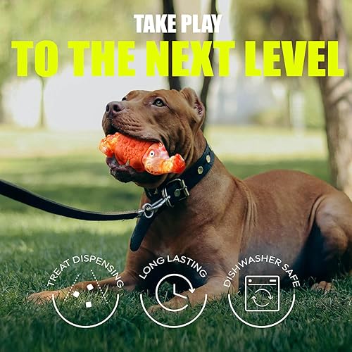 Tough Dog Chew Toys for Aggressive Chewers, — detail view