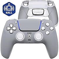 Vista 7 de HEXGAMING ULTIMATE Hall Effect Wireless Controller Compatible with ps5-4 Back Buttons, Mouse-Click Hair Triggers, Interchangeable Thumbsticks - Black