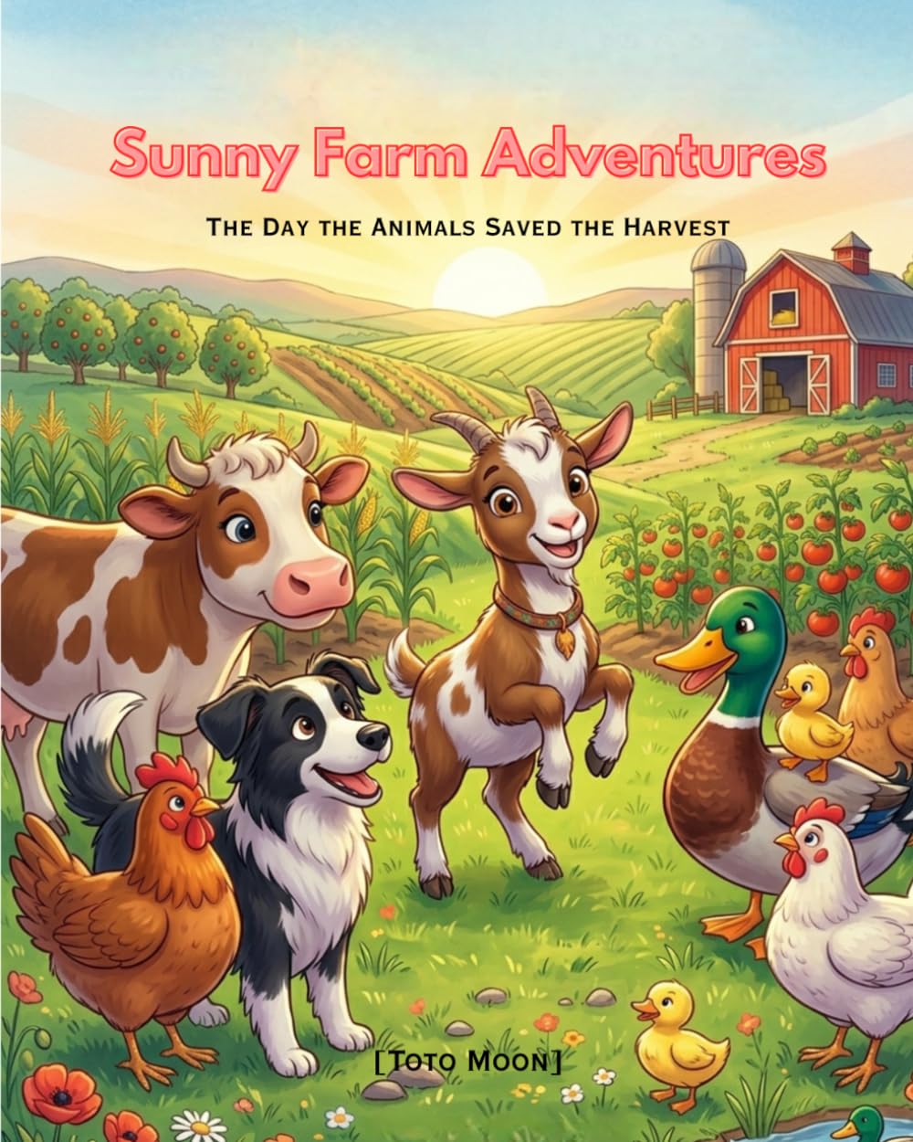 Sunny Farm Adventures: The Day the Animals Saved the Harvest