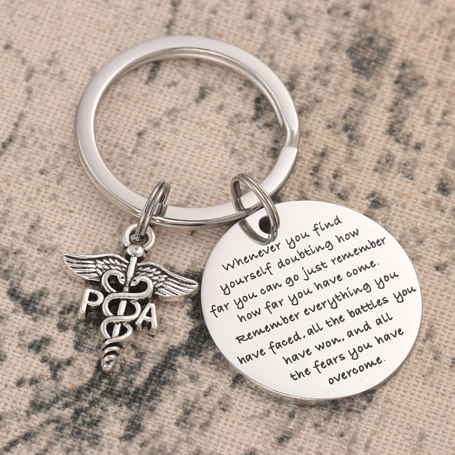 Physician Assistant Keychain Gifts For Women Men Keychain Graduation Best Future Pa Ever Physicians Assistant Pa Keychain