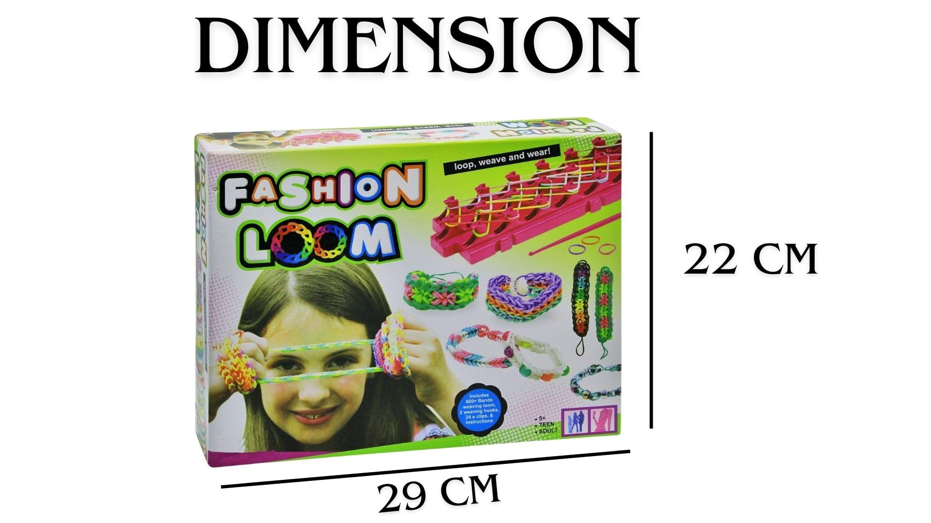 BKDT Marketing Jewellery Boutique-Fun Game-Multicolour Beads-Make Beautiful Necklace,Fashionable Bracelets & Funky Earrings-Making Kit for Girls-Beads for Jewellery Making,Raksha Bandhan Gifts - Image 5 thumbnail