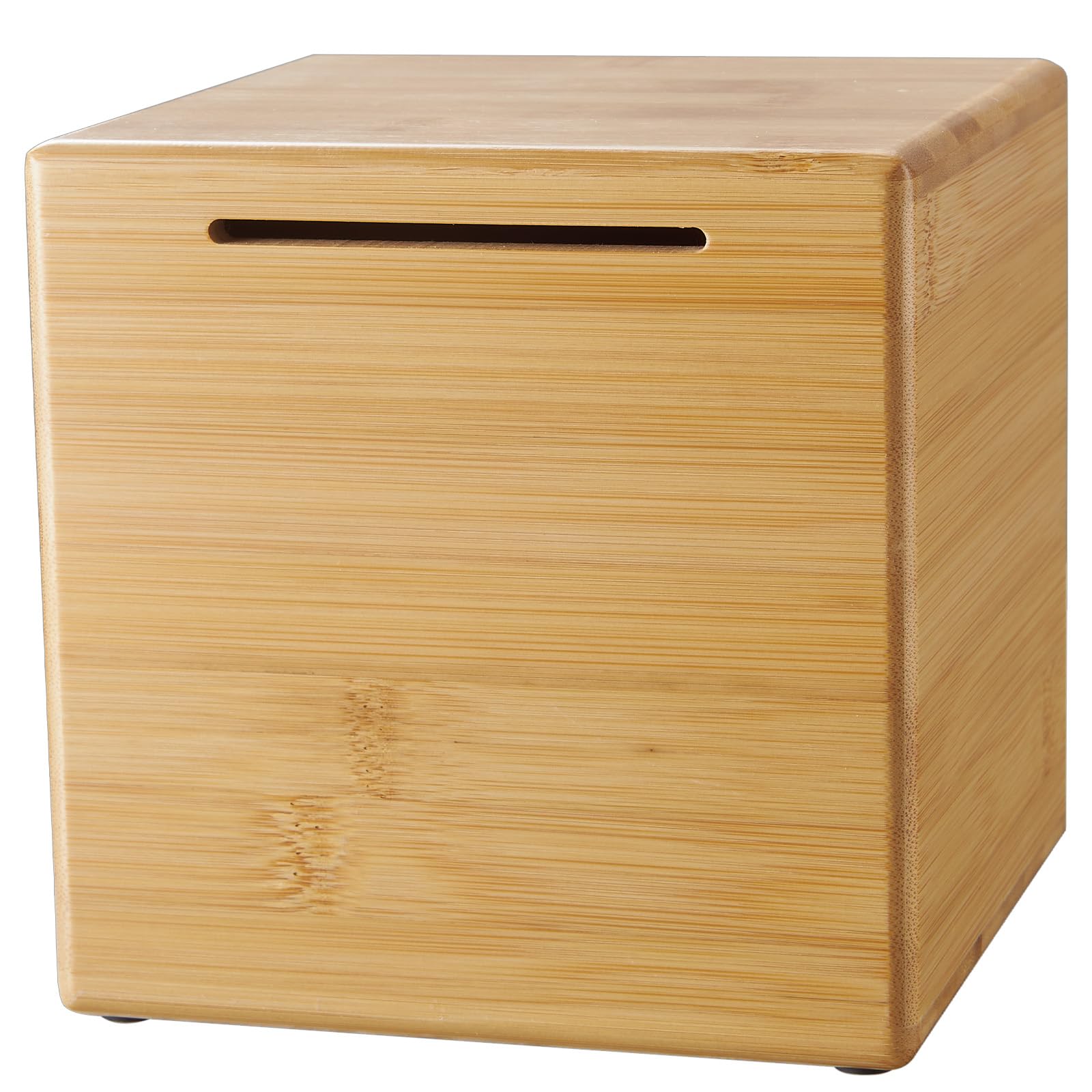 Wuhonghao Spardose aus Holz Personalisiert Erwachsene,Sparbox Groß XXL,Fortune Box Bambus Nicht zum öffnen,Sparen Sparbüchse ohne öffner,Geldsparbox für Scheine Robust,Holzspardose ungeöffnet,Geldbox