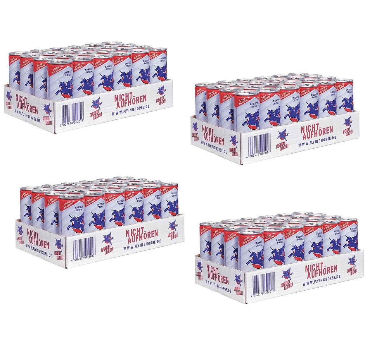 Flying Horse Energy Drink 96 x 0,25 Liter 24€ DPG Pfand EINWEG