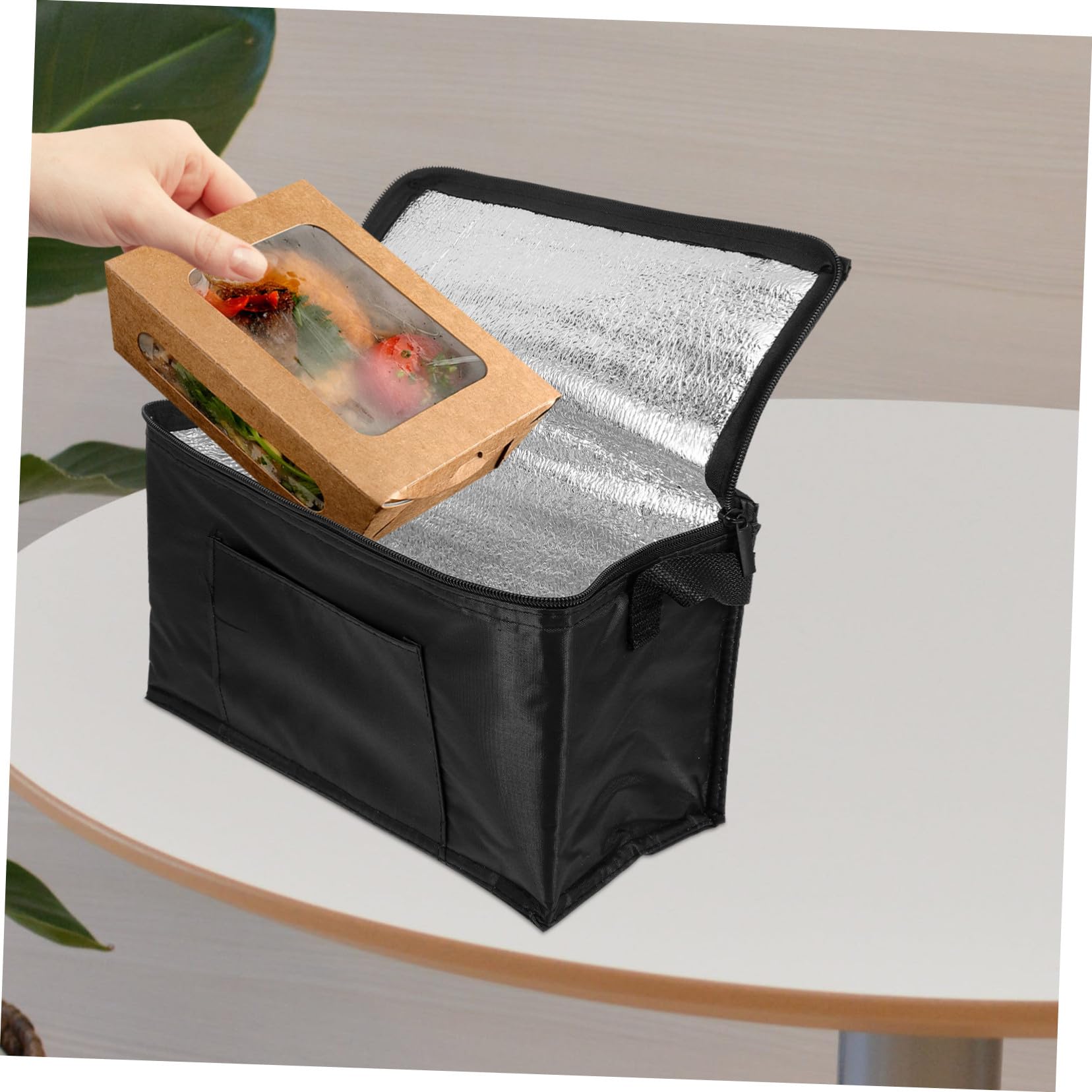 Bolsa Isotérmica Portátil de Oxford Bolsa de Almuerzo Aislada con Asa para Picnic Camping Trabajo y Almacenamiento de Alimentos