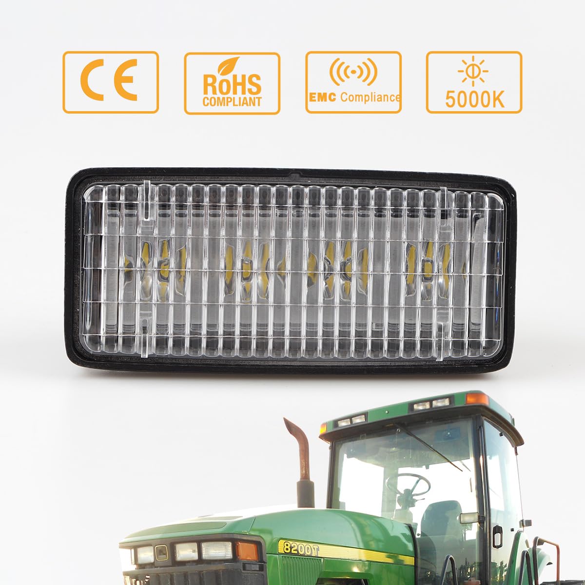 20W Fari da Lavoro LED per Trattore compatibile con John Deere (20W -2 PZ)