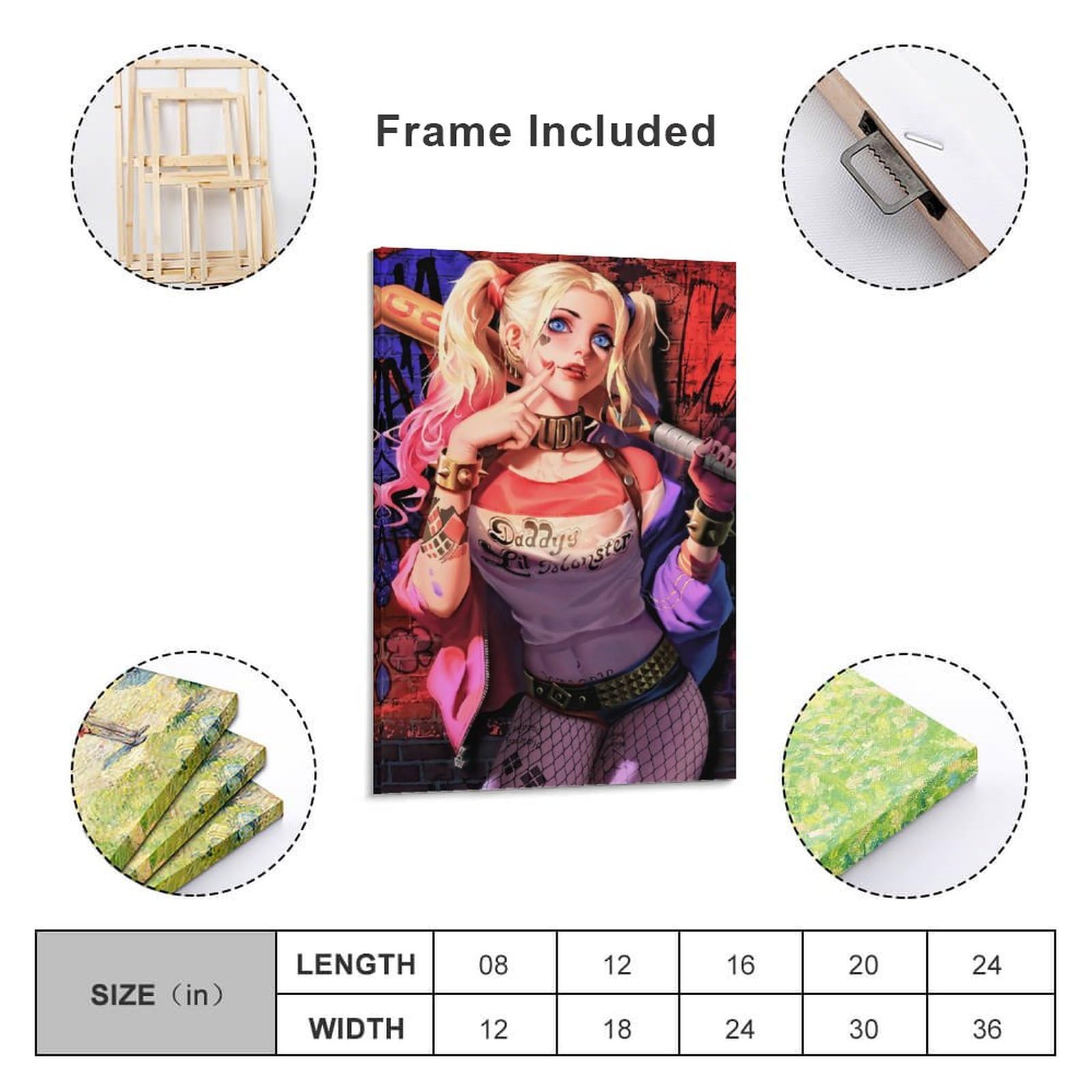 フィフティーズ　ハーレークイーン　壁掛け フィフティーズハーレークイーン壁掛け