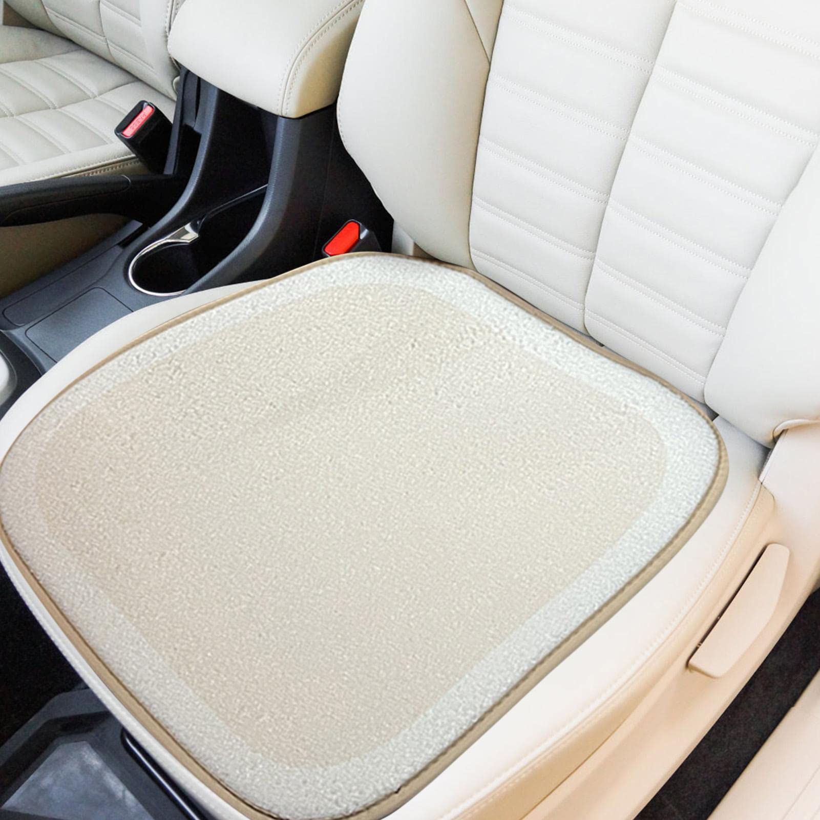 Cojín de Asiento para automóvil - Cojín de Asiento Transpirable para automóvil - Cojín de Asiento del Conductor Que Incluye cojín Delantero, cojín, Almohada, Adecuado para Todas Las Estaciones