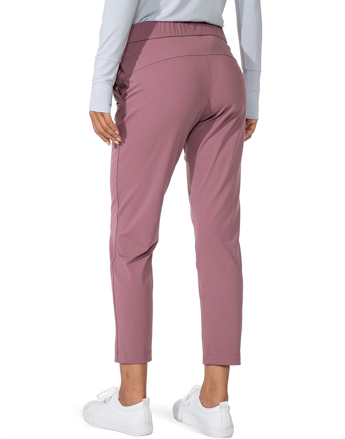 G Gradual Women's Pants with Deep Pockets 7/8 Stretch Sweatpants for Women Athletic, Golf, Lounge, Travel, Work : Clothing, Shoes & Jewelry