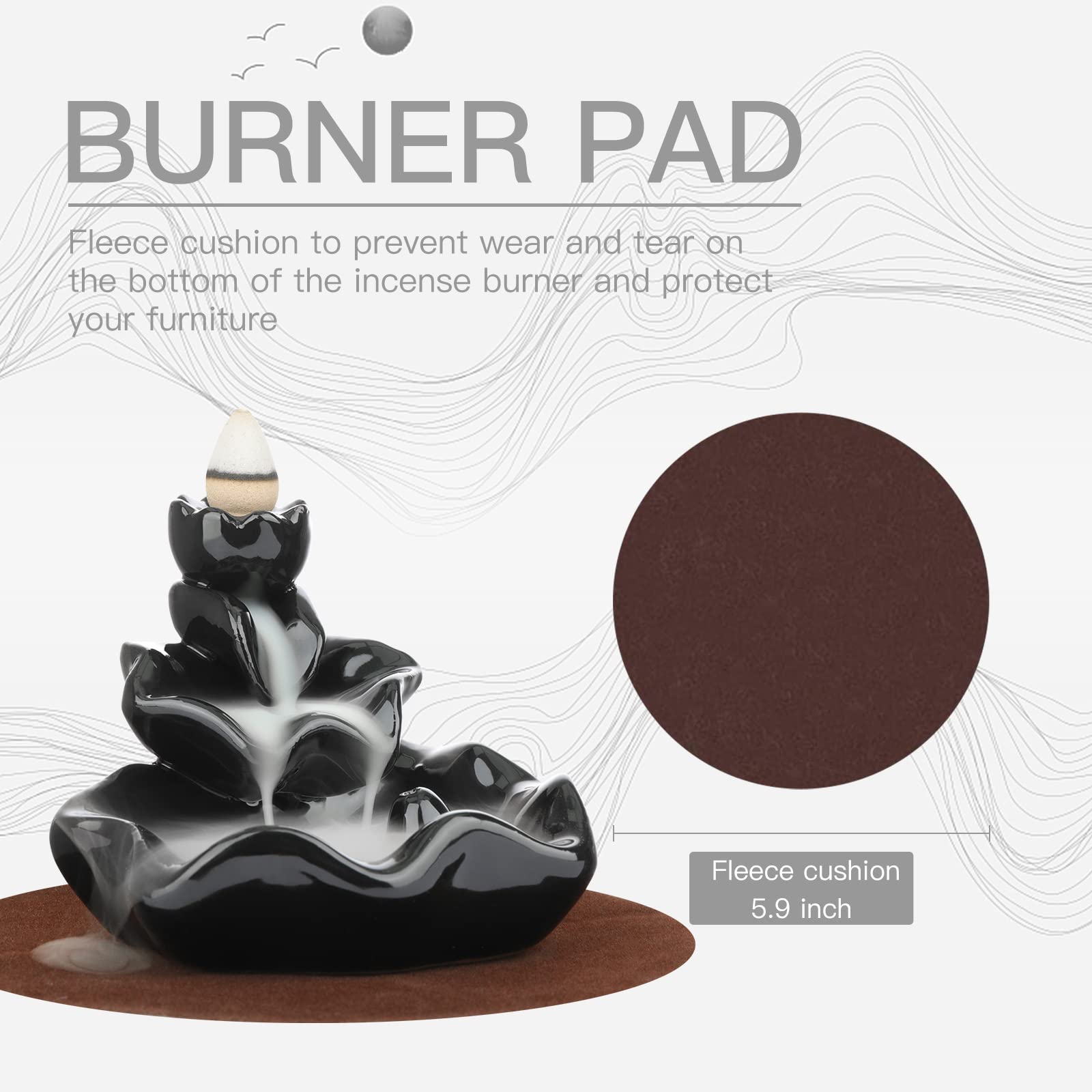 Amazon.com: DK177 Incense Holder Waterfall Incense Burner