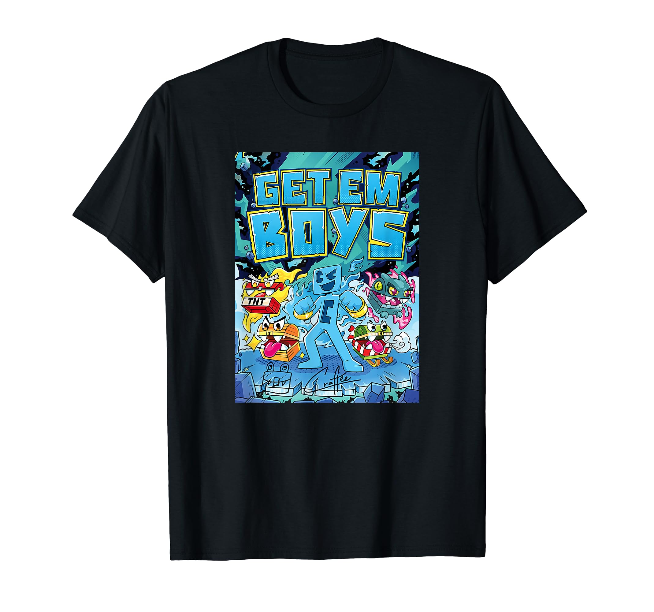 Gaming Tee For Gamer with Craftee Gaming Style T-Shirt