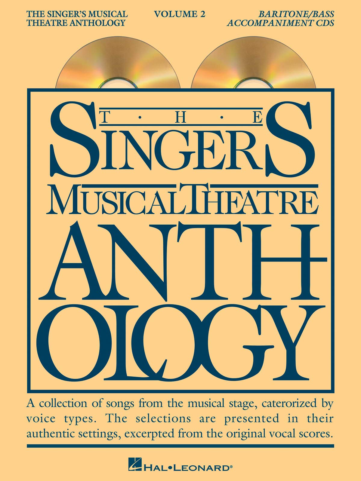 The Singer's Musical Theatre Anthology: Baritone/bass, Vol. 2 (Book & CD)
